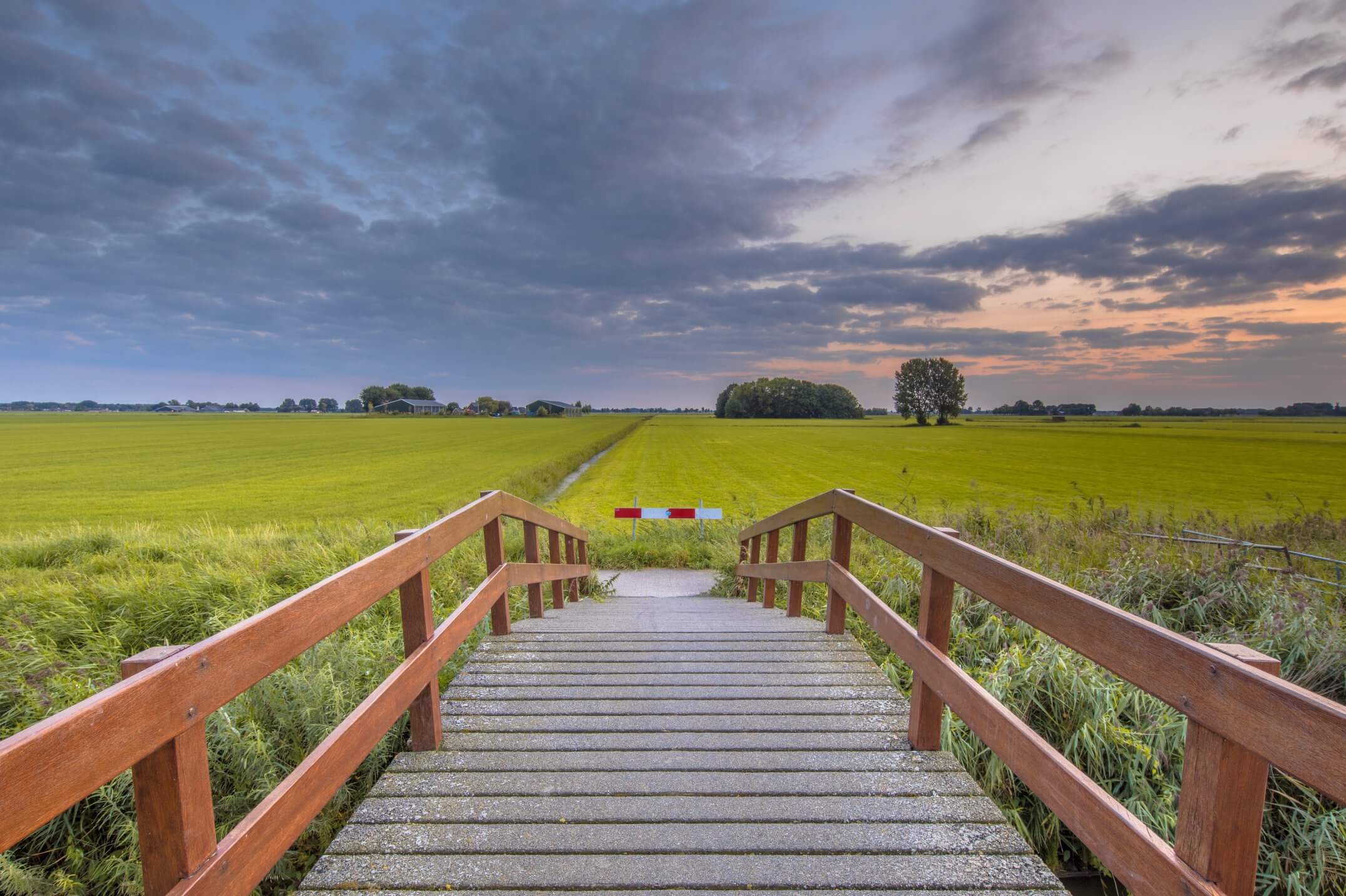 houten brug